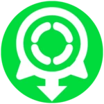 status saver android application logo